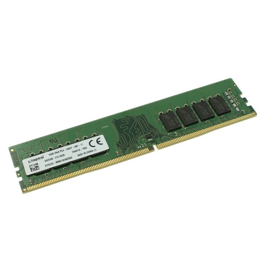 رم کامپیوتر DDR4 تک کاناله 2400 مگاهرتز CL17 کینگستون مدل PC4-19200 ظرفیت 16 گیگابایت رم کامپیوتر DDR4 تک کاناله 2400 مگاهرتز CL17 کینگستون مدل PC4-19200 ظرفیت 16 گیگابایت