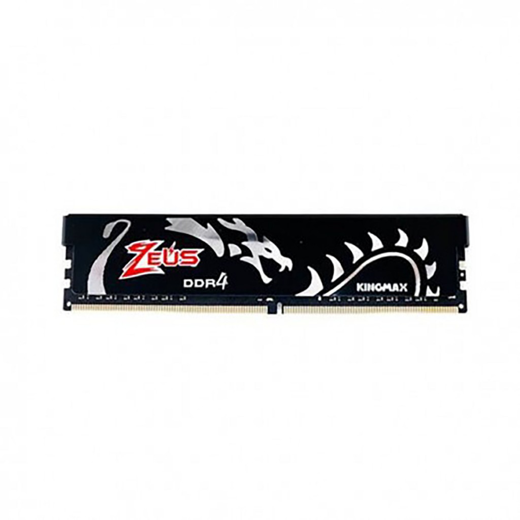رم کامپیوتر DDR4 تک کاناله 3000 مگاهرتز CL16 کینگ مکس مدل Zeus Dragon ظرفیت 8 گیگابایت رم کامپیوتر DDR4 تک کاناله 3000 مگاهرتز CL16 کینگ مکس مدل Zeus Dragon ظرفیت 8 گیگابایت