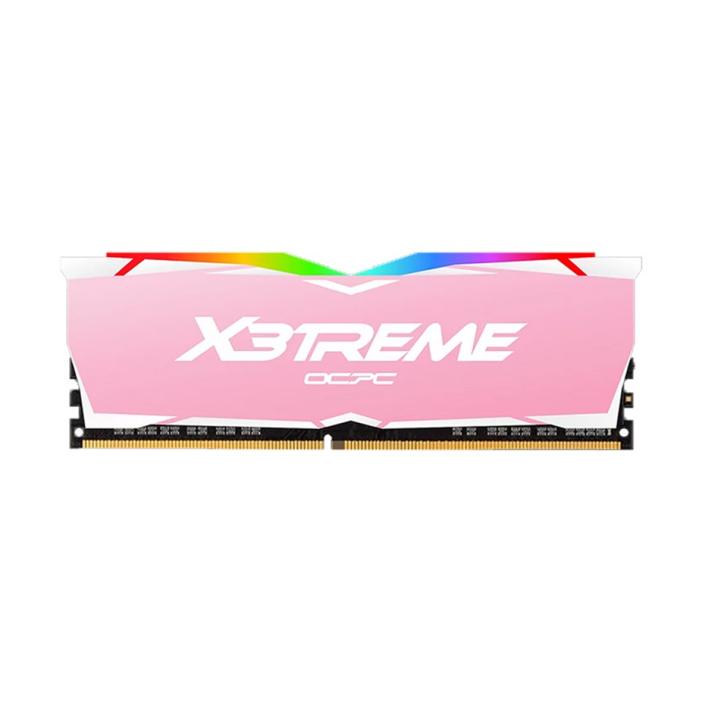 رم کامپیوتر DDR4 تک کاناله 3200 مگاهرتز CL16 او سی پی سی مدل X3 RGB KITTY ظرفیت 8 گیگابایت رم کامپیوتر DDR4 تک کاناله 3200 مگاهرتز CL16 او سی پی سی مدل X3 RGB KITTY ظرفیت 8 گیگابایت