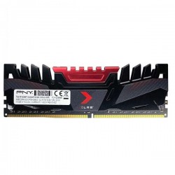 رم کامپیوتر DDR4 تک کاناله 3200 مگاهرتز CL16 پی ان وای مدل XLR8 ظرفیت 8 گیگابایت