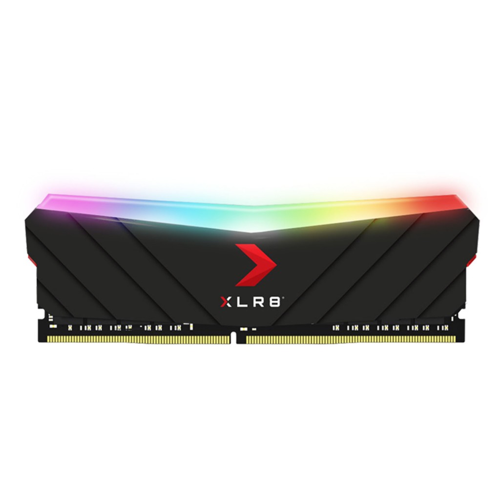 رم کامپیوتر DDR4 تک کاناله 3200 مگاهرتز CL16 پی ان وای مدل XLR8 RGB ظرفیت 8 گیگابایت رم کامپیوتر DDR4 تک کاناله 3200 مگاهرتز CL16 پی ان وای مدل XLR8 RGB ظرفیت 8 گیگابایت