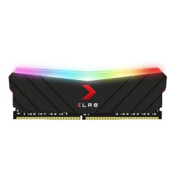 رم کامپیوتر DDR4 تک کاناله 3200 مگاهرتز CL16 پی ان وای مدل XLR8 RGB ظرفیت 8 گیگابایت