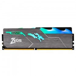رم کامپیوتر DDR4 تک کاناله 3200 مگاهرتز CL17 کینگ مکس مدل Zeus Dragon RGB ظرفیت 16 گیگابایت