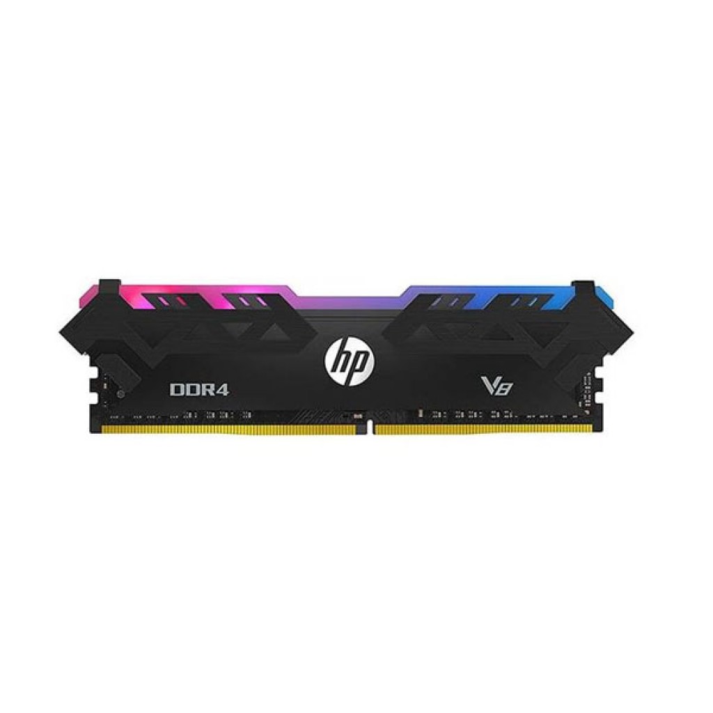 رم کامپیوتر DDR4 تک کاناله 3600 مگاهرتز اچ پی مدل V8 ظرفیت 8گیگابایت رم کامپیوتر DDR4 تک کاناله 3600 مگاهرتز اچ پی مدل V8 ظرفیت 8گیگابایت