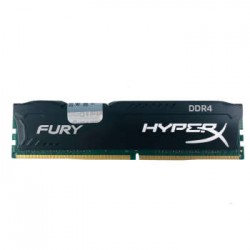رم کامپیوتر DDR4 تک کاناله 2400 مگاهرتز CL15 کینگستون مدل HyperX Fury ظرفیت 16 گیگابایت