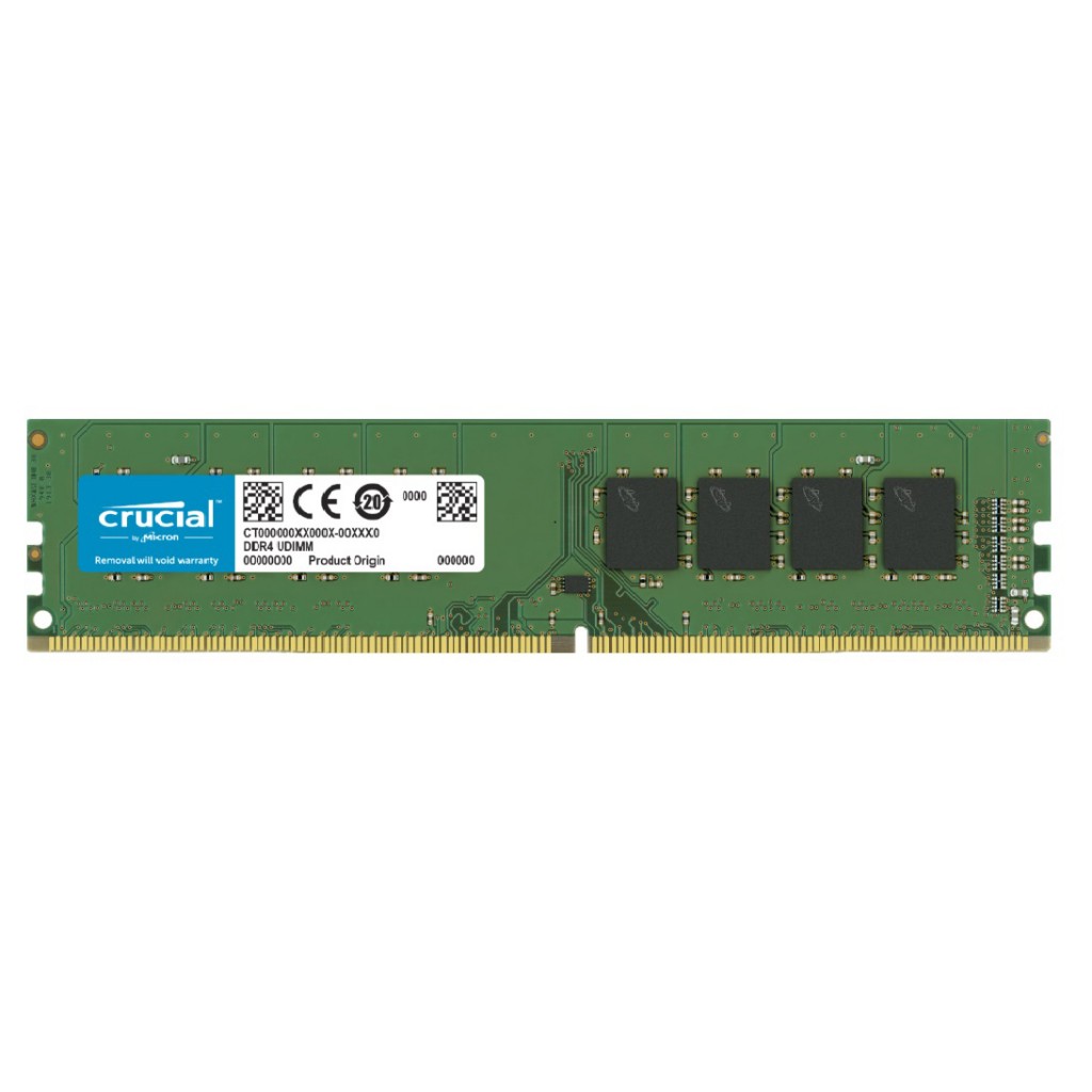 رم کامپیوتر DDR4 تک کاناله 2400 مگاهرتز CL17 کروشیال مدل UDIMM ظرفیت 16 گیگابایت رم کامپیوتر DDR4 تک کاناله 2400 مگاهرتز CL17 کروشیال مدل UDIMM ظرفیت 16 گیگابایت