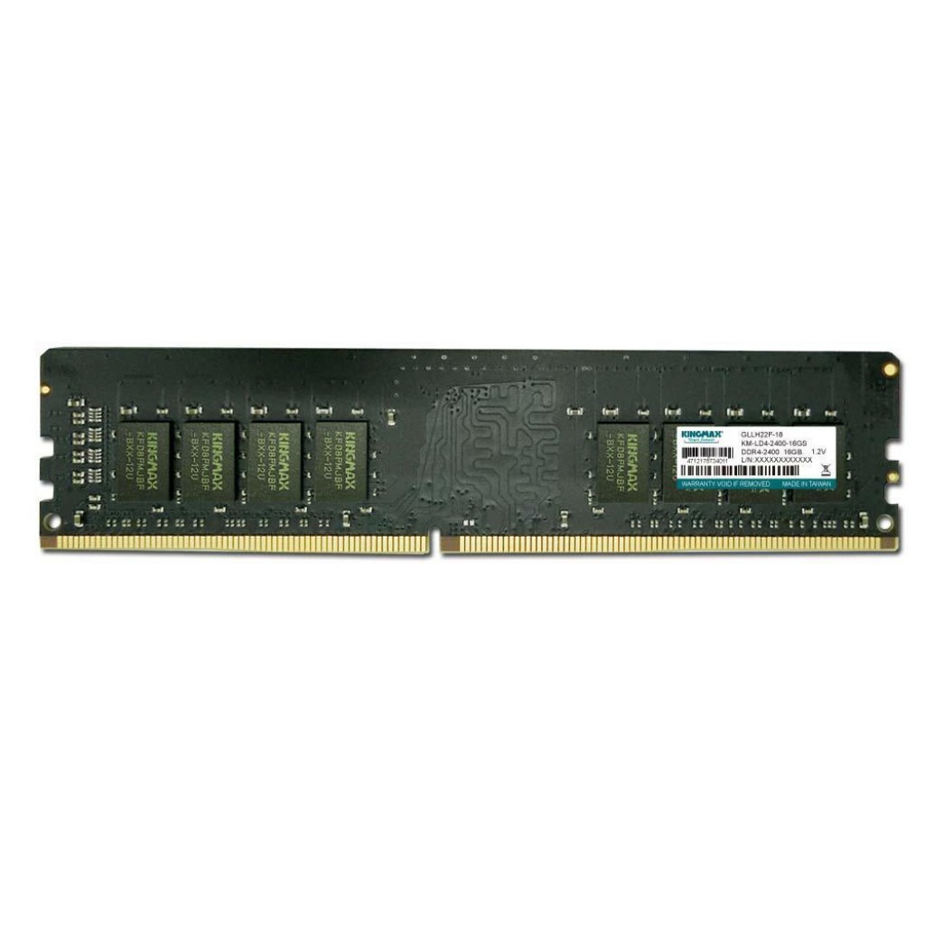 رم کامپیوتر DDR4 تک کاناله 2400 مگاهرتز CL17 کینگ مکس ظرفیت 16 گیگابایت رم کامپیوتر DDR4 تک کاناله 2400 مگاهرتز CL17 کینگ مکس ظرفیت 16 گیگابایت