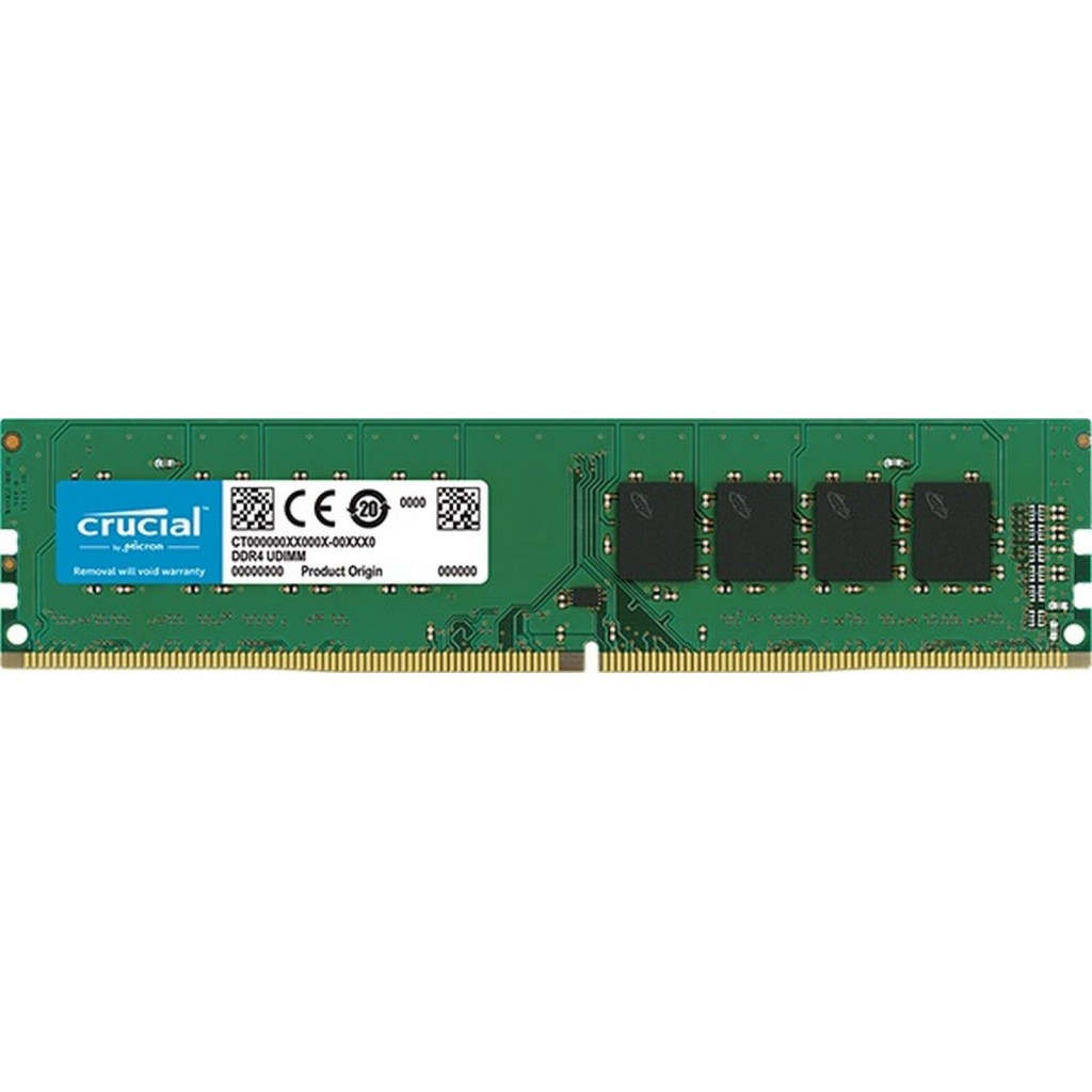 رم کامپیوتر DDR4 تک کاناله 2400 مگاهرتز کروشیال مدل 001 ظرفیت 4 گیگابایت رم کامپیوتر DDR4 تک کاناله 2400 مگاهرتز کروشیال مدل 001 ظرفیت 4 گیگابایت