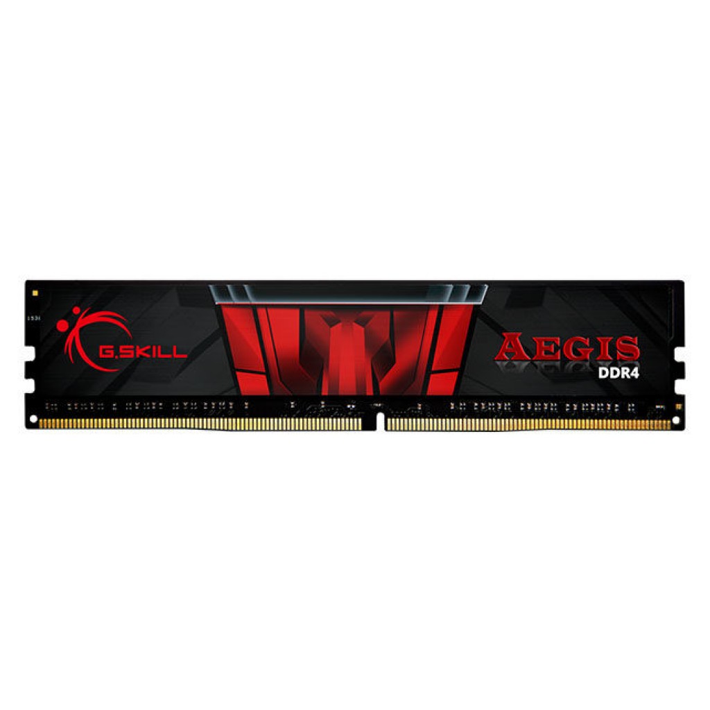 رم کامپیوتر DDR4 تک کاناله 2666 مگاهرتز CL19 جی اسکیل مدل AEGIS ظرفیت 16 گیگابایت رم کامپیوتر DDR4 تک کاناله 2666 مگاهرتز CL19 جی اسکیل مدل AEGIS ظرفیت 16 گیگابایت