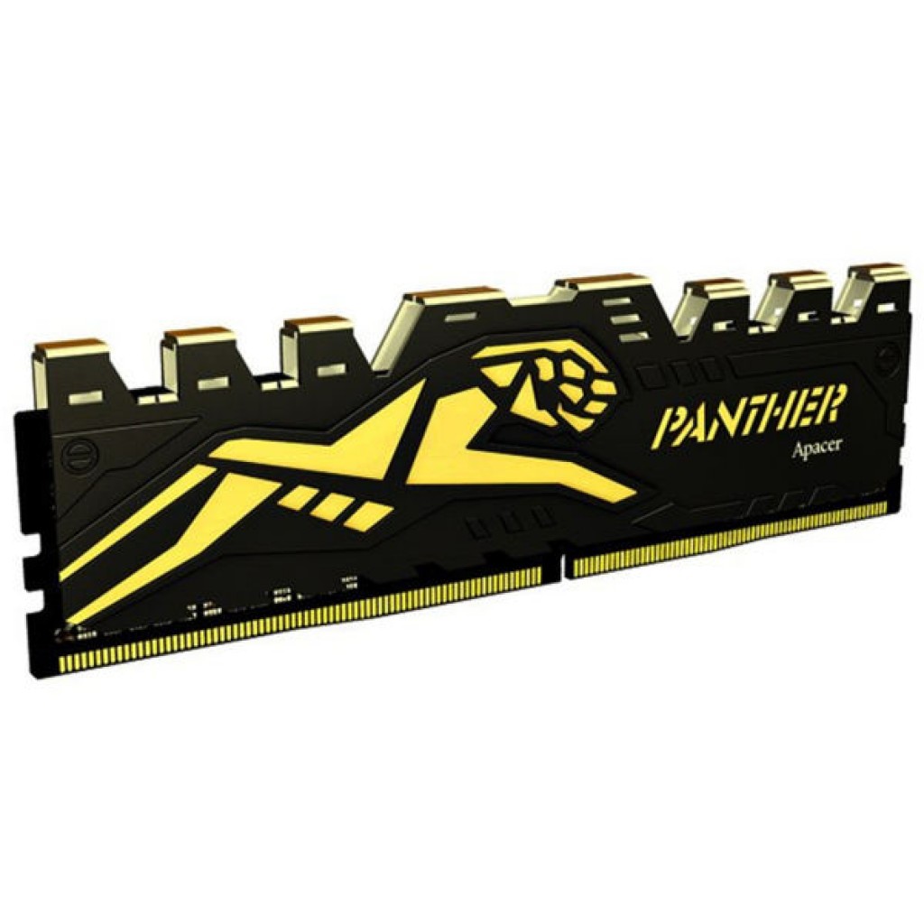 رم کامپیوتر DDR4 تک کاناله 3200 مگاهرتز CL16-20-20-38 اپیسر مدل Panther ظرفیت 8 گیگابایت رم کامپیوتر DDR4 تک کاناله 3200 مگاهرتز CL16-20-20-38 اپیسر مدل Panther ظرفیت 8 گیگابایت