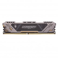 رم کامپیوتر DDR4 تک کاناله 3200 مگاهرتز CL16 کروشیال مدل بالستیک ظرفیت 16 گیگابایت