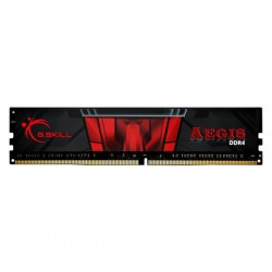 رم کامپیوتر DDR4 تک کاناله 3200 مگاهرتز CL16 جی اسکیل مدل AEGIS ظرفیت 16 گیگابایت