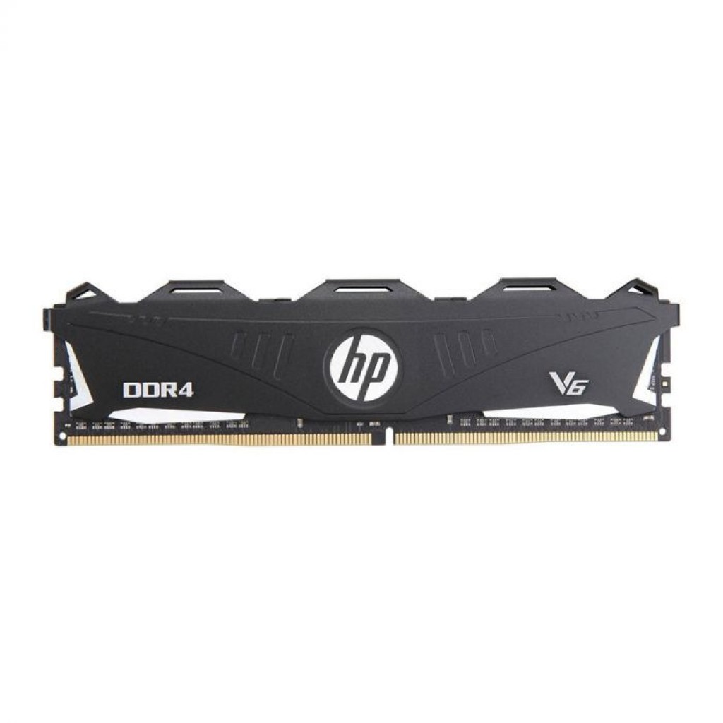 رم کامپیوتر DDR4 تک کاناله 3200 مگاهرتز CL16 اچ پی مدل V6 ظرفیت 8 گیگابایت رم کامپیوتر DDR4 تک کاناله 3200 مگاهرتز CL16 اچ پی مدل V6 ظرفیت 8 گیگابایت