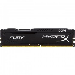 رم کامپیوتر DDR4 تک کاناله 3200 مگاهرتز CL16 کینگستون مدل HyperX Fury ظرفیت 16 گیگابایت
