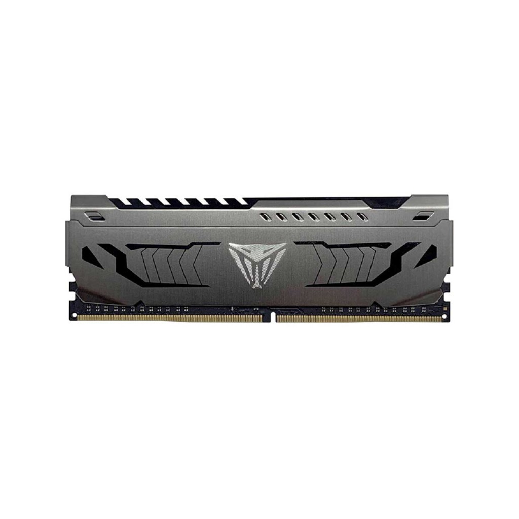 رم کامپیوتر DDR4 تک کاناله 3200 مگاهرتز CL16 پتریوت مدل Viper STEEL ظرفیت 8 گیگابایت رم کامپیوتر DDR4 تک کاناله 3200 مگاهرتز CL16 پتریوت مدل Viper STEEL ظرفیت 8 گیگابایت