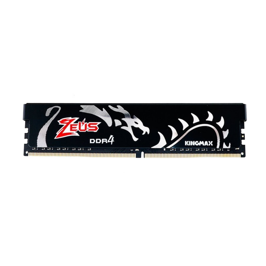 رم کامپیوتر DDR4 تک کاناله 3200 مگاهرتز CL17 کینگ مکس مدل Zeus Dragon ظرفیت 8 گیگابایت رم کامپیوتر DDR4 تک کاناله 3200 مگاهرتز CL17 کینگ مکس مدل Zeus Dragon ظرفیت 8 گیگابایت