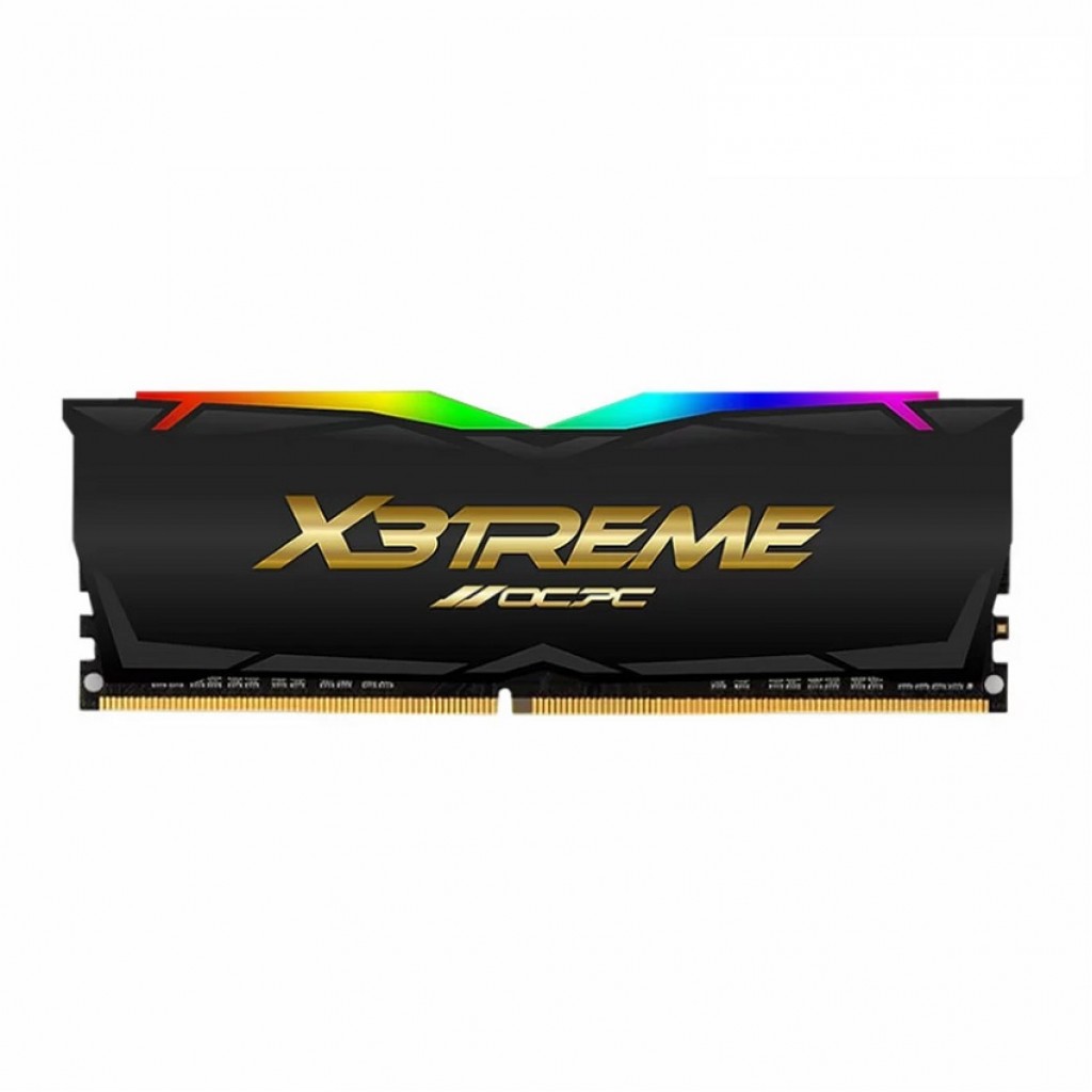 رم کامپیوتر DDR4 تک کاناله 3600 مگاهرتز CL18 او سی پی سی مدل X3 RGB MMX3A8GD436C18 ظرفیت 8 گیگابایت رم کامپیوتر DDR4 تک کاناله 3600 مگاهرتز CL18 او سی پی سی مدل X3 RGB MMX3A8GD436C18 ظرفیت 8 گیگابایت