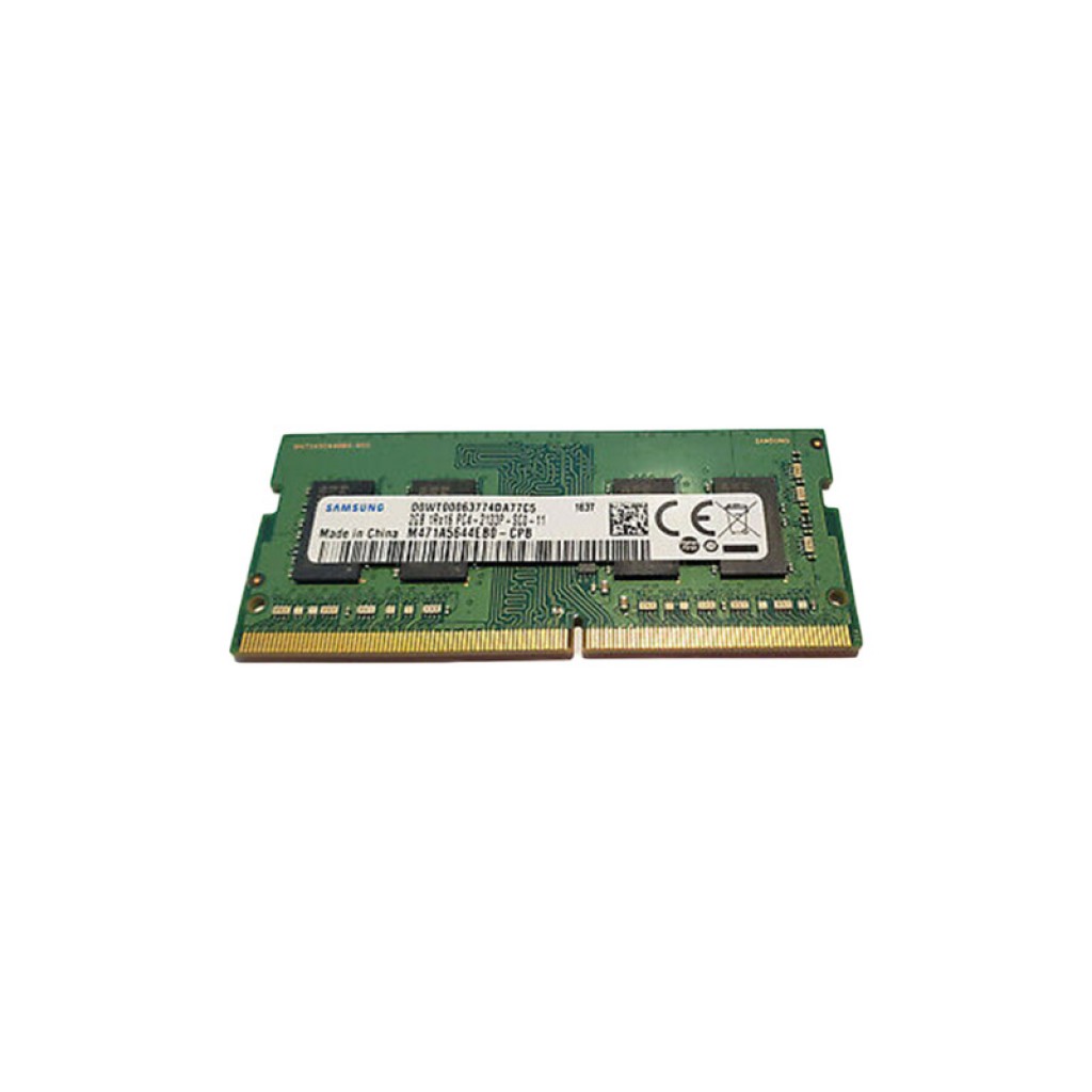رم لپ تاپ DDR4 تک کاناله 2133 مگاهرتز CL11 سامسونگ ظرفیت 2 گیگابایت رم لپ تاپ DDR4 تک کاناله 2133 مگاهرتز CL11 سامسونگ ظرفیت 2 گیگابایت