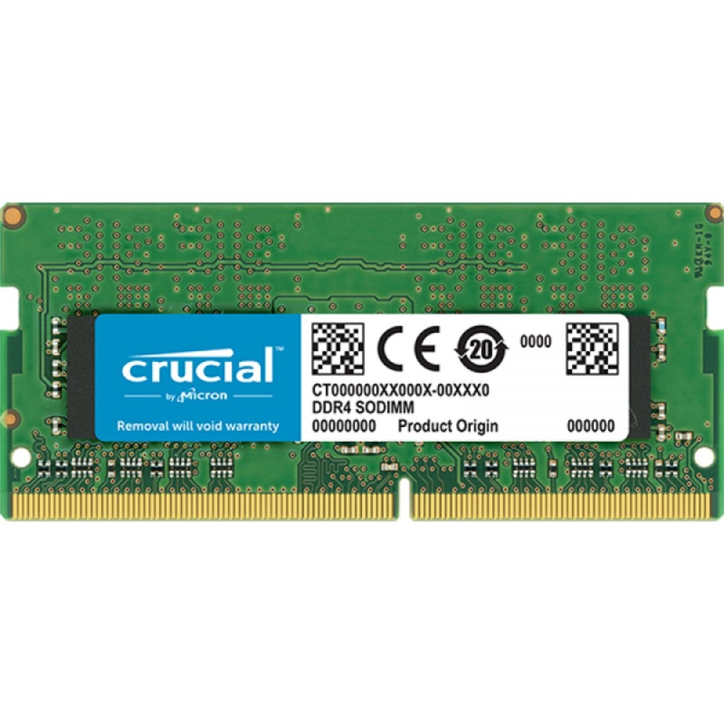 رم لپ تاپ DDR4 تک کاناله 2133 مگاهرتز CL15 کروشیال ظرفیت 4 گیگابایت رم لپ تاپ DDR4 تک کاناله 2133 مگاهرتز CL15 کروشیال ظرفیت 4 گیگابایت