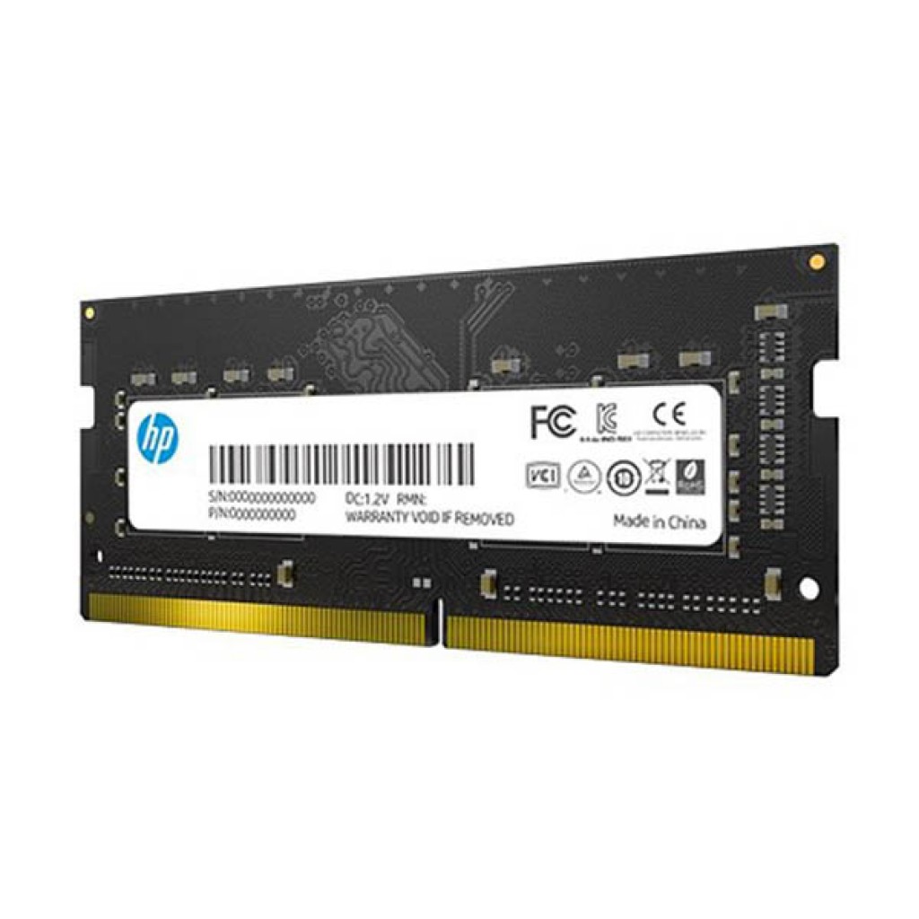 رم لپ تاپ DDR4 تک کاناله 2400 مگاهرتز CL17 اچ پی مدل S1 ظرفیت 8 گیگابایت رم لپ تاپ DDR4 تک کاناله 2400 مگاهرتز CL17 اچ پی مدل S1 ظرفیت 8 گیگابایت