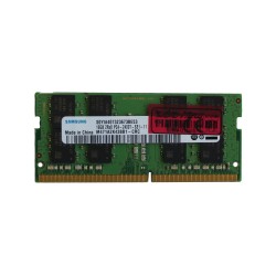 رم لپ تاپ DDR4 تک کاناله 2400 مگاهرتز CL17 سامسونگ مدل PC4-19200 ظرفیت 16 گیگابایت