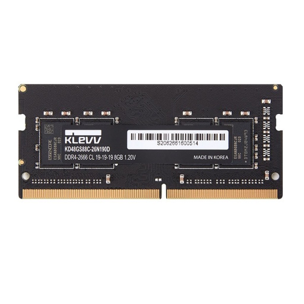 رم لپ تاپ DDR4 تک کاناله 2666 مگاهرتز CL19 کلو مدل PC4-21300 ظرفیت 8 گیگابایت رم لپ تاپ DDR4 تک کاناله 2666 مگاهرتز CL19 کلو مدل PC4-21300 ظرفیت 8 گیگابایت