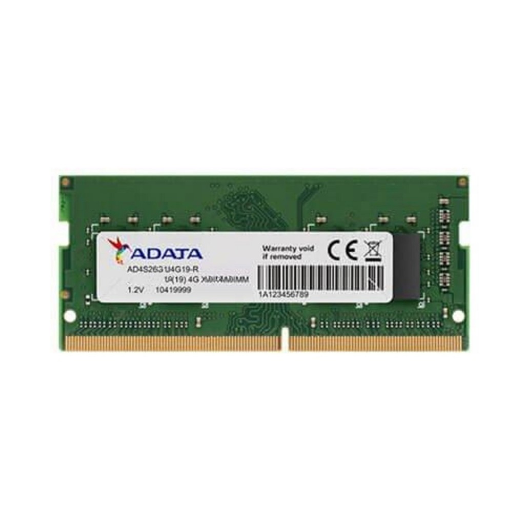 رم لپ تاپ DDR4 تک کاناله 3200 مگاهرتز cl15 ای دیتا مدل NB ظرفیت 8 گیگابایت رم لپ تاپ DDR4 تک کاناله 3200 مگاهرتز cl15 ای دیتا مدل NB ظرفیت 8 گیگابایت