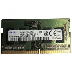 رم لپ تاپ DDR4 تک کاناله 3200 مگاهرتز CL19 سامسونگ مدل SODIMM ظرفیت 4 گیگابایت