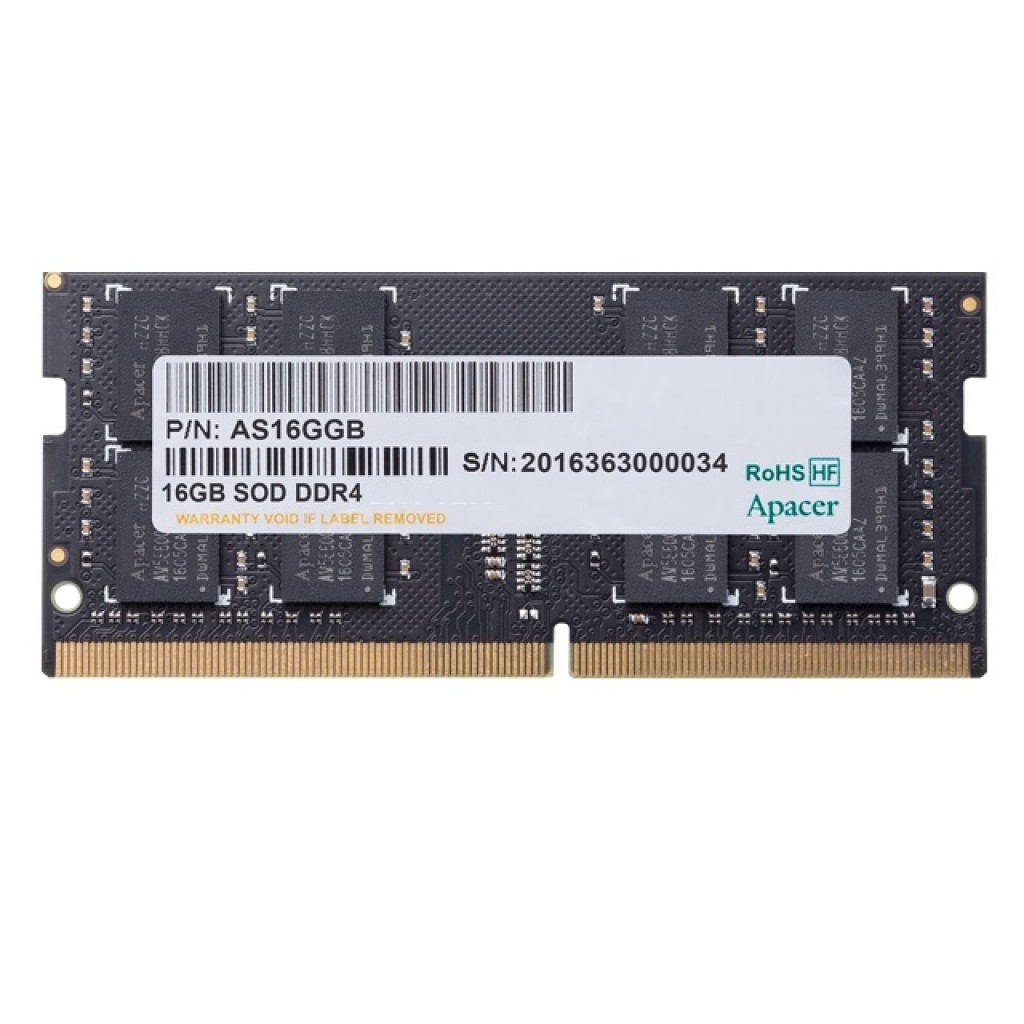 رم لپ تاپ DDR4 تک کاناله 3200 مگاهرتز CL22 اپیسر ظرفیت 16 گیگابایت رم لپ تاپ DDR4 تک کاناله 3200 مگاهرتز CL22 اپیسر ظرفیت 16 گیگابایت