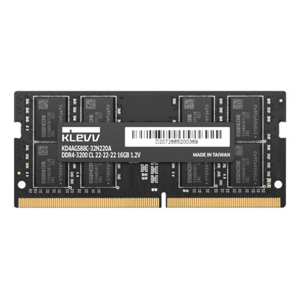 رم لپ تاپ DDR4 تک کاناله 3200 مگاهرتز CL22 کلو مدل 32n220a ظرفیت 32 گیگابایت رم لپ تاپ DDR4 تک کاناله 3200 مگاهرتز CL22 کلو مدل 32n220a ظرفیت 32 گیگابایت