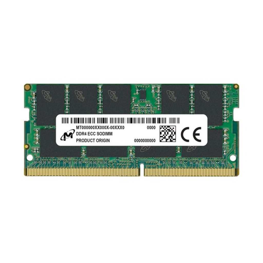 رم لپ تاپ DDR4 تک کاناله 3200 مگاهرتز CL22 میکرون مدل PC4-25600 ظرفیت 16 گیگابایت رم لپ تاپ DDR4 تک کاناله 3200 مگاهرتز CL22 میکرون مدل PC4-25600 ظرفیت 16 گیگابایت