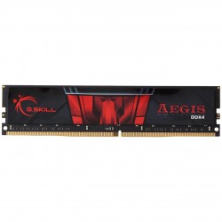 رم کامپیوتر DDR4 تک کاناله 2400 مگاهرتز CL15 جی اسکیل مدل AEGIS ظرفیت 16 گیگابایت