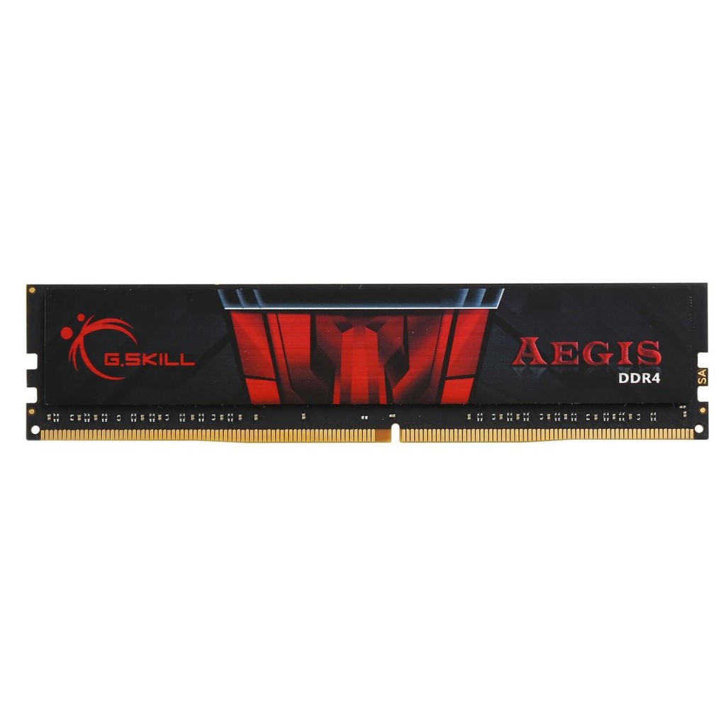 رم کامپیوتر DDR4 تک کاناله 2400 مگاهرتز CL15 جی اسکیل مدل Aegis ظرفیت 4 گیگابایت رم کامپیوتر DDR4 تک کاناله 2400 مگاهرتز CL15 جی اسکیل مدل Aegis ظرفیت 4 گیگابایت