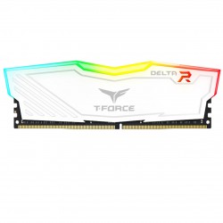 رم کامپیوتر DDR4 تک کاناله 2400 مگاهرتز CL15 تیم گروپ مدل T-Force Delta RGB ظرفیت 16 گیگابایت