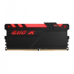 رم کامپیوتر DDR4 تک کاناله 2400 مگاهرتز CL16 گیل مدل Evo X ظرفیت 16 گیگابایت RGB