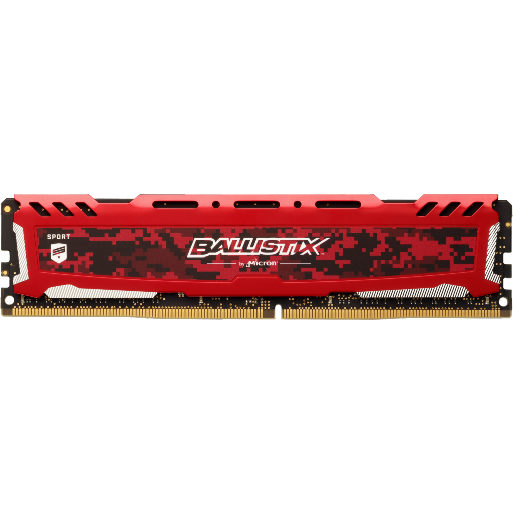 رم کامپیوتر DDR4 تک کاناله 2400 مگاهرتز CL16 میکرون مدل Ballistix Sport ظرفیت 16 گیگابایت رم کامپیوتر DDR4 تک کاناله 2400 مگاهرتز CL16 میکرون مدل Ballistix Sport ظرفیت 16 گیگابایت