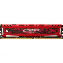 رم کامپیوتر DDR4 تک کاناله 2400 مگاهرتز CL16 میکرون مدل Ballistix Sport ظرفیت 16 گیگابایت