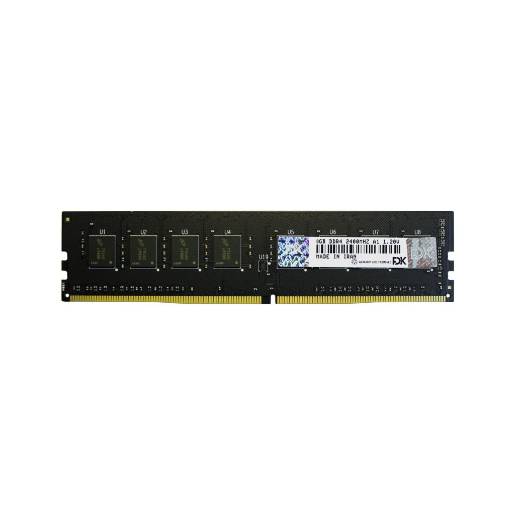 رم کامپیوتر DDR4 تک کاناله 2400 مگاهرتز CL17 فدک مدل A1 ظرفیت 8 گیگابایت رم کامپیوتر DDR4 تک کاناله 2400 مگاهرتز CL17 فدک مدل A1 ظرفیت 8 گیگابایت
