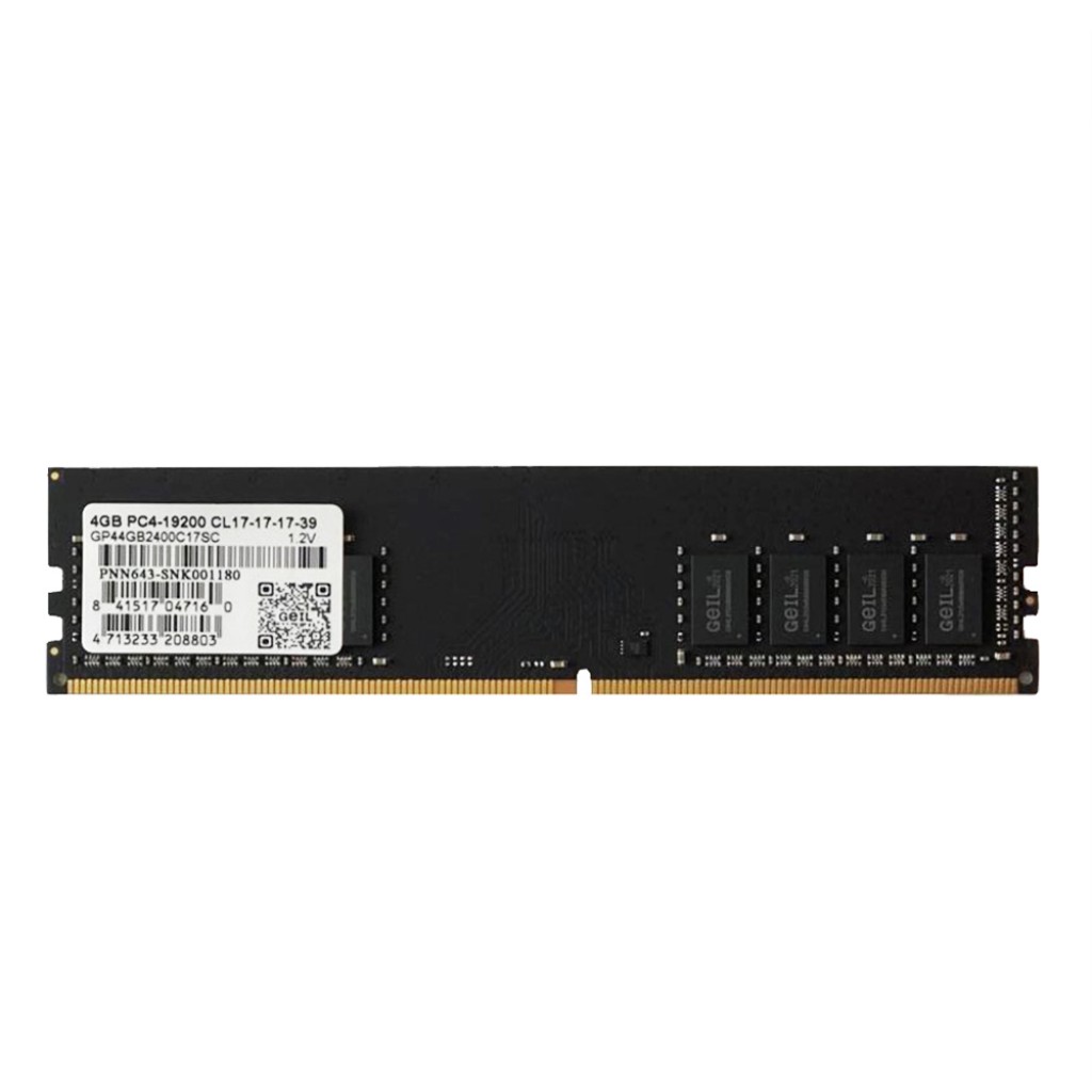 رم کامپیوتر DDR4 تک کاناله 2400 مگاهرتز CL17 گیل مدل PERISTINE SERIESE ظرفیت 4 گیگابایت