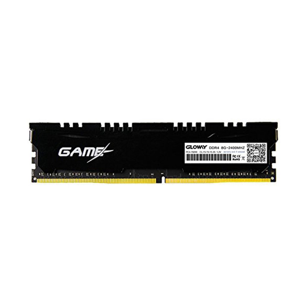 رم کامپیوتر DDR4 تک کاناله 2400 مگاهرتز CL17 گلووی مدل STK ظرفیت 8 گیگابایت رم کامپیوتر DDR4 تک کاناله 2400 مگاهرتز CL17 گلووی مدل STK ظرفیت 8 گیگابایت