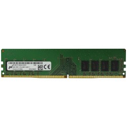 رم کامپیوتر DDR4 تک کاناله 2400 مگاهرتز CL17 میکرون مدل MT ظرفیت 8 گیگابایت