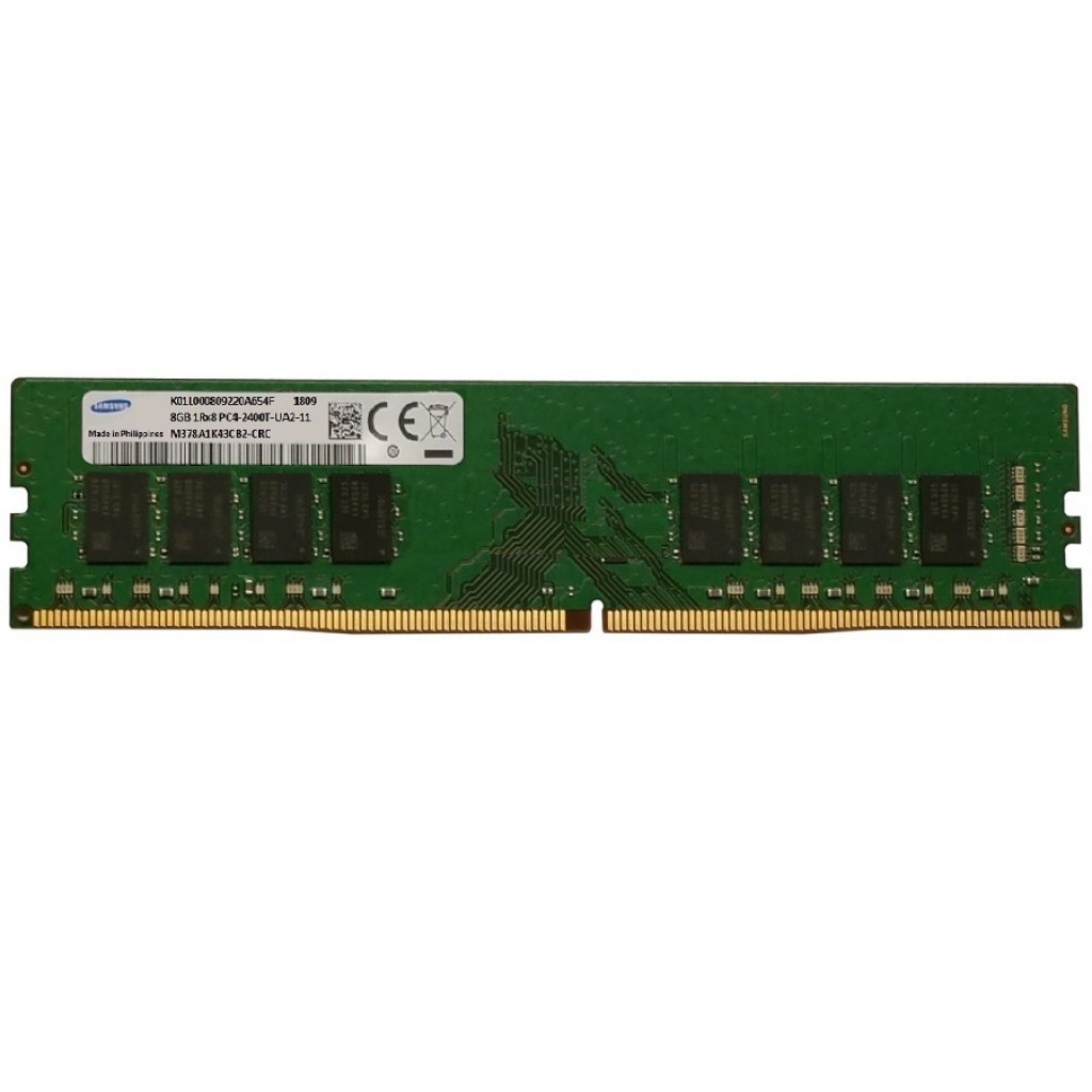 رم کامپیوتر DDR4 تک کاناله 2400 مگاهرتز CL17 سامسونگ مدل M378A1K43CB2-CRC ظرفیت 8 گیگابایت