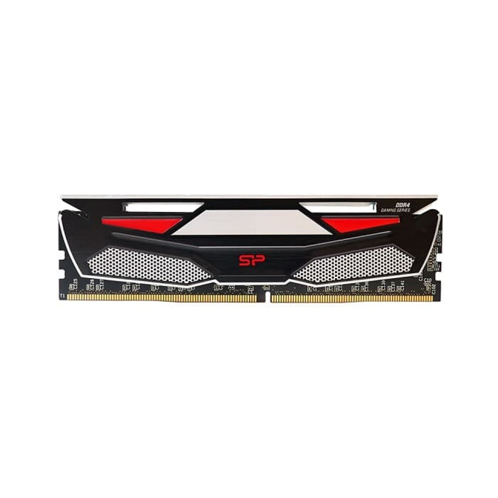رم کامپیوتر DDR4 تک کاناله 2400 مگاهرتز CL17 سیلیکون پاور مدلHeatsink ظرفیت 4 گیگابایت رم کامپیوتر DDR4 تک کاناله 2400 مگاهرتز CL17 سیلیکون پاور مدلHeatsink ظرفیت 4 گیگابایت