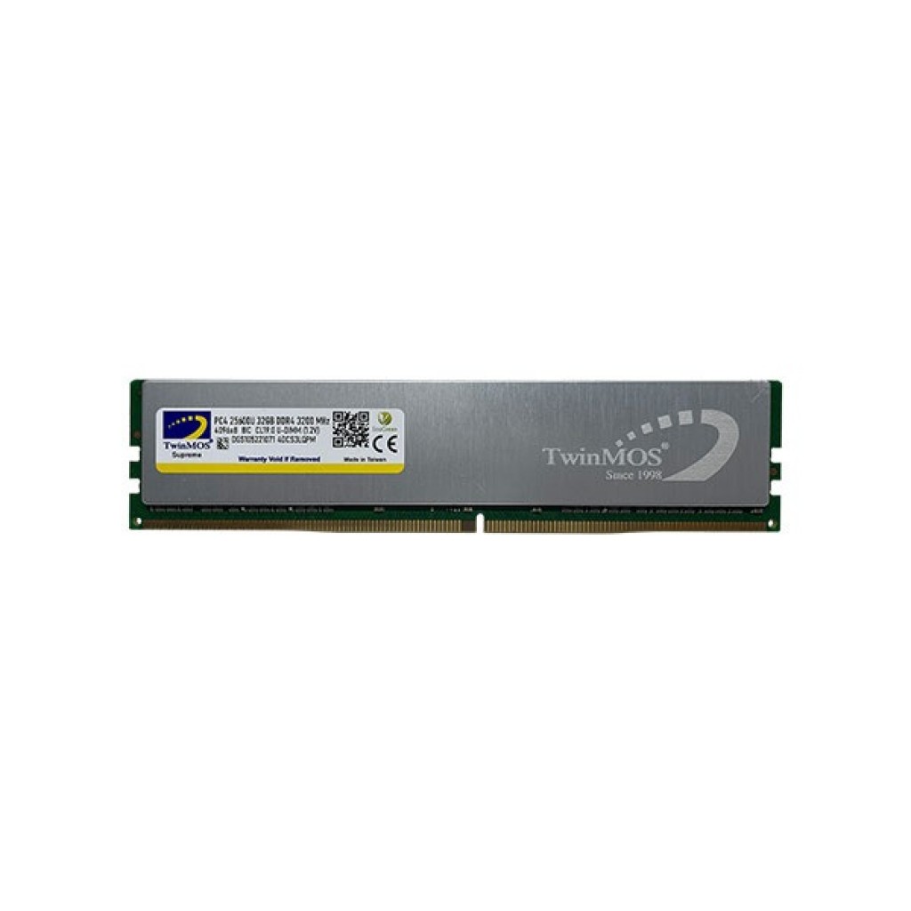 رم کامپیوتر DDR4 تک کاناله 2400 مگاهرتز CL19 تواینموس مدل PC4-19200 ظرفیت 16 گیگابایت رم کامپیوتر DDR4 تک کاناله 2400 مگاهرتز CL19 تواینموس مدل PC4-19200 ظرفیت 16 گیگابایت