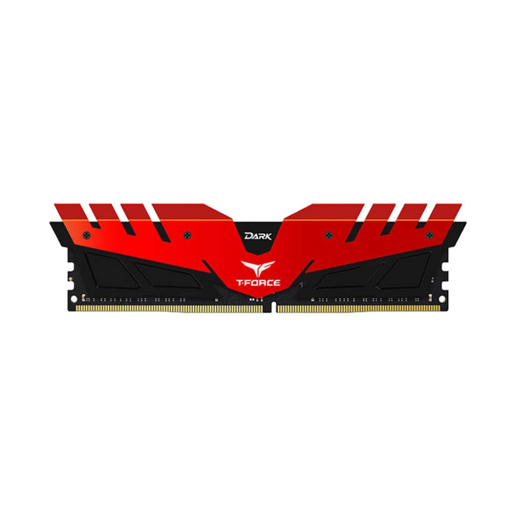 رم کامپیوتر DDR4 تک کاناله 2400 مگاهرتز تیم گروپ مدل T-Force Dark ظرفیت 8 گیگابایت رم کامپیوتر DDR4 تک کاناله 2400 مگاهرتز تیم گروپ مدل T-Force Dark ظرفیت 8 گیگابایت