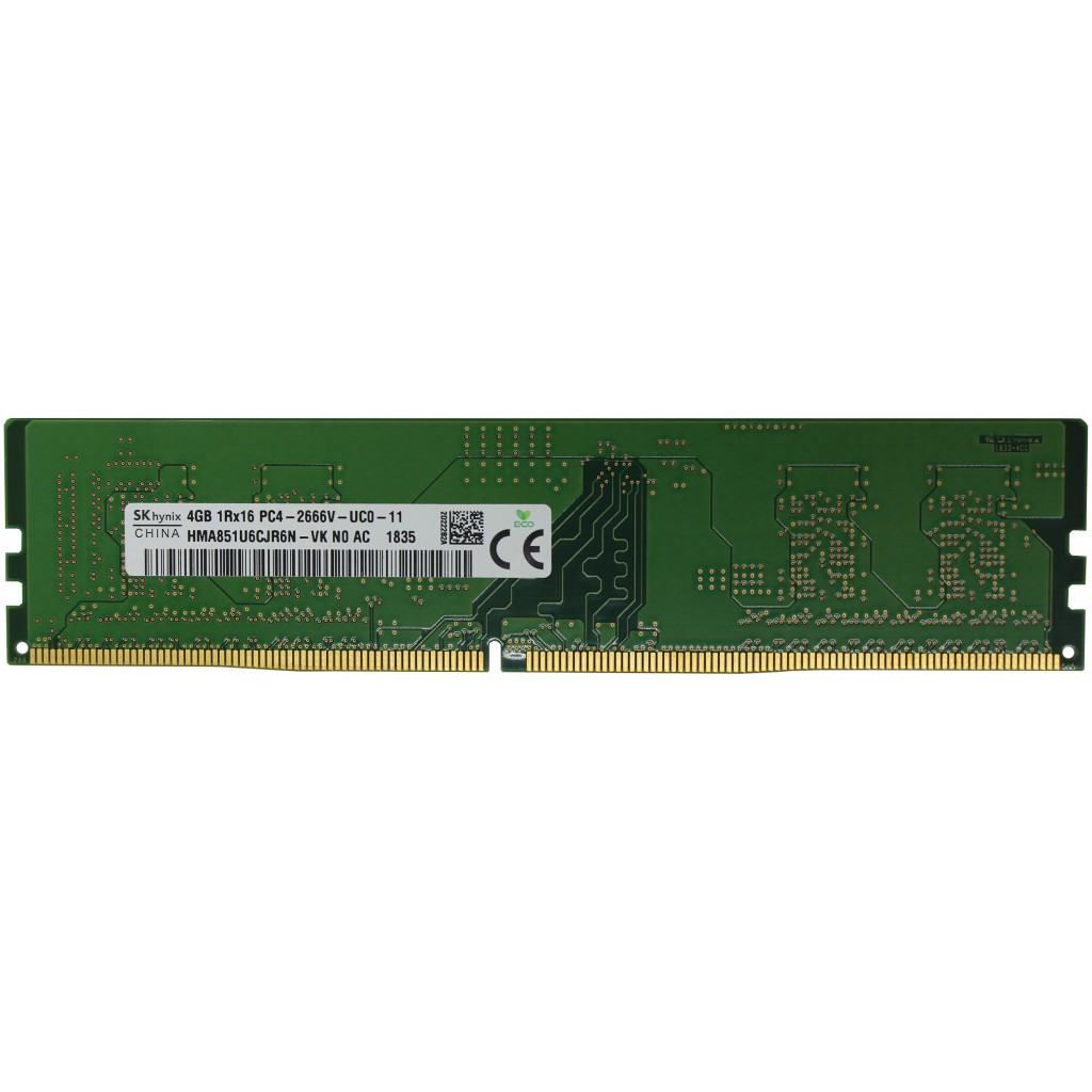 رم کامپیوتر DDR4 تک کاناله 2666 مگاهرتز CL17 اس کی هاینیکس مدل HMA ظرفیت 4 گیگابایت