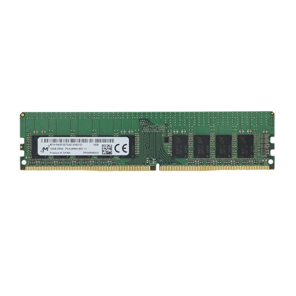 رم کامپیوتر DDR4 تک کاناله 2666 مگاهرتز CL19 میکرون مدل PC4-21300 ظرفیت 16 گیگابایت رم کامپیوتر DDR4 تک کاناله 2666 مگاهرتز CL19 میکرون مدل PC4-21300 ظرفیت 16 گیگابایت