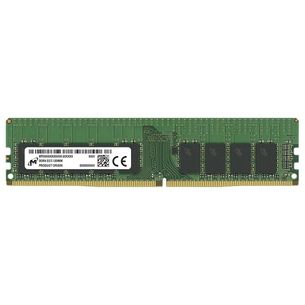 رم کامپیوتر DDR4 تک کاناله 2666 مگاهرتز CL19 میکرون مدل PC4-21300 ظرفیت 8 گیگابایت