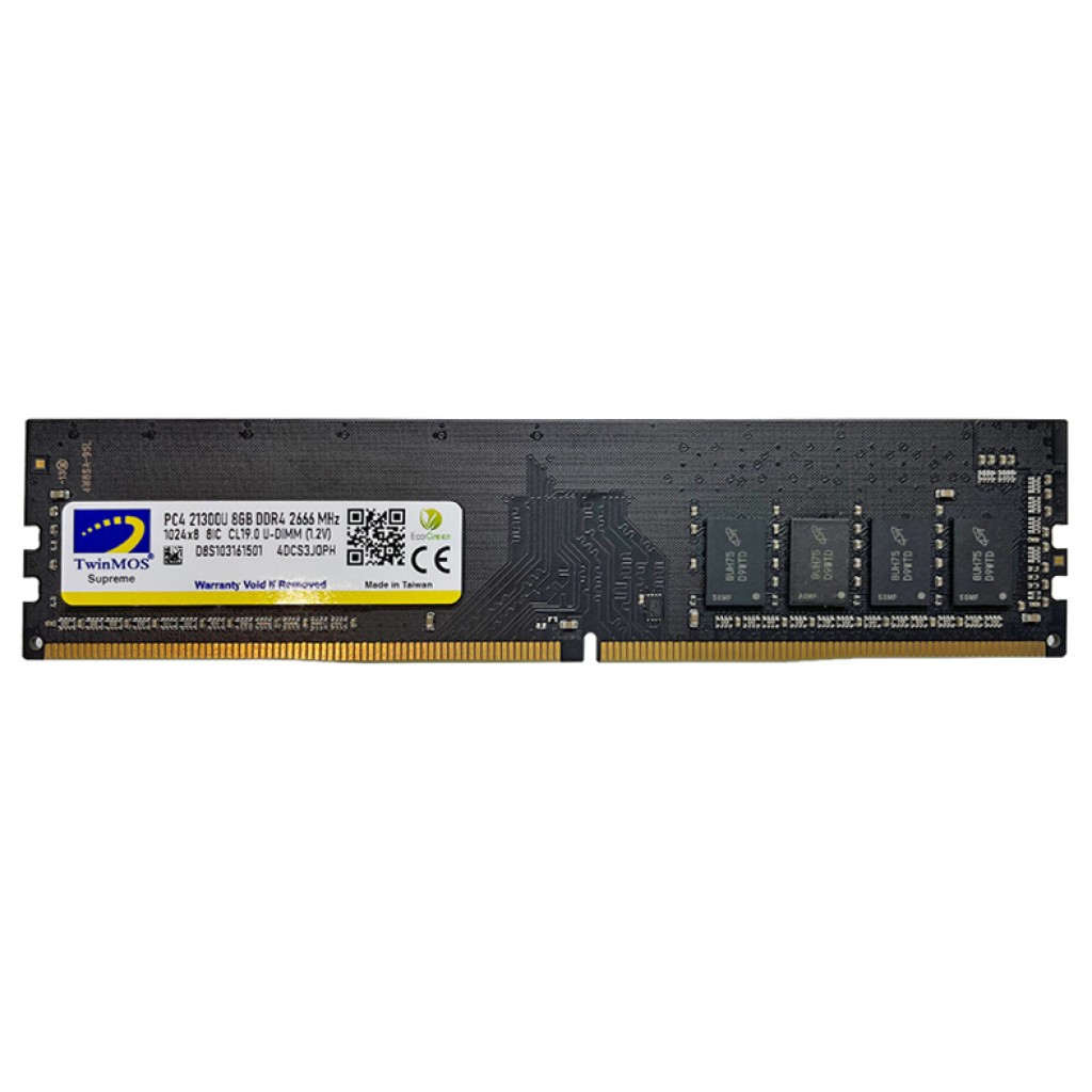 رم کامپیوتر DDR4 تک کاناله 2666 مگاهرتز CL19 تواینموس مدل 4DCS3JOPH ظرفیت 8 گیگابایت رم کامپیوتر DDR4 تک کاناله 2666 مگاهرتز CL19 تواینموس مدل 4DCS3JOPH ظرفیت 8 گیگابایت