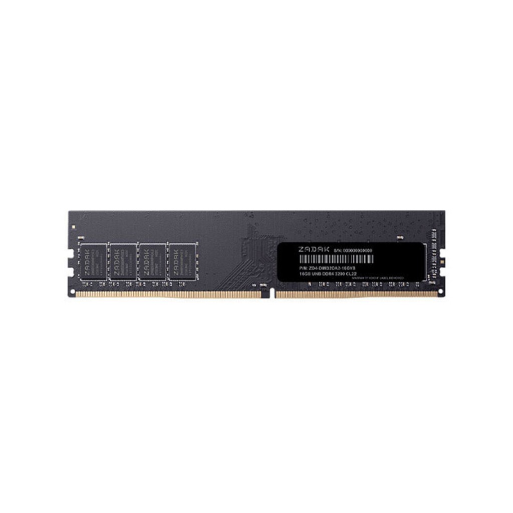 رم کامپیوتر DDR4 تک کاناله 2666 مگاهرتز CL19 زاداک مدل ZD4 ظرفیت 16 گیگابایت رم کامپیوتر DDR4 تک کاناله 2666 مگاهرتز CL19 زاداک مدل ZD4 ظرفیت 16 گیگابایت